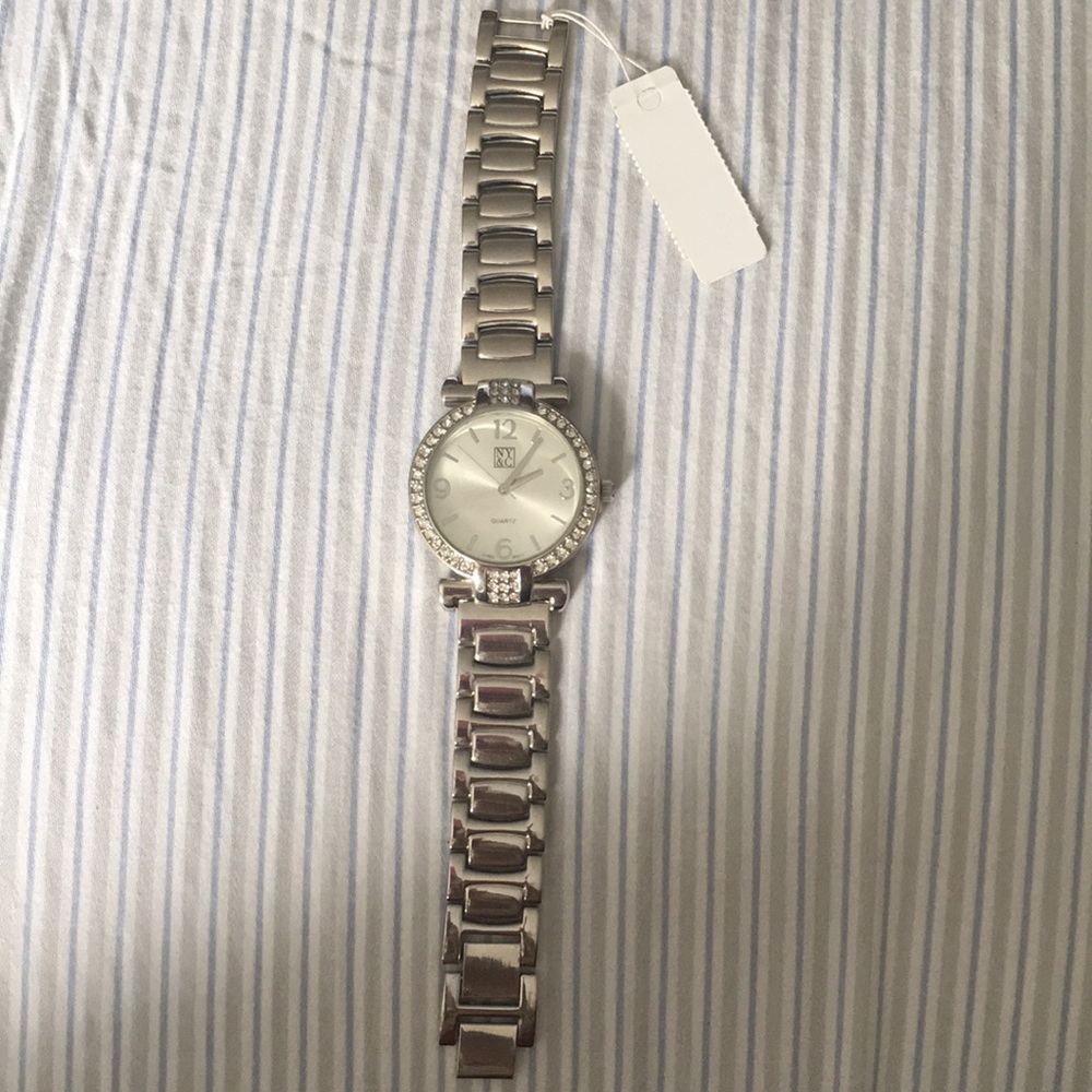 NY&C watch with stones